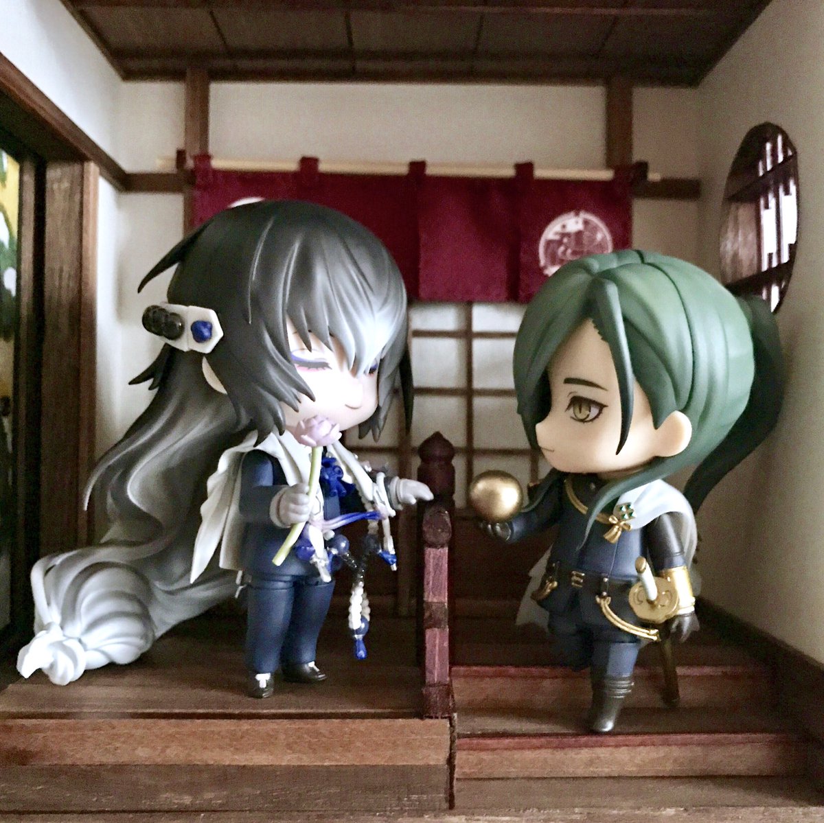 ねんどろいど本丸に、にっかり青江が顕現しました！ なんと10振目