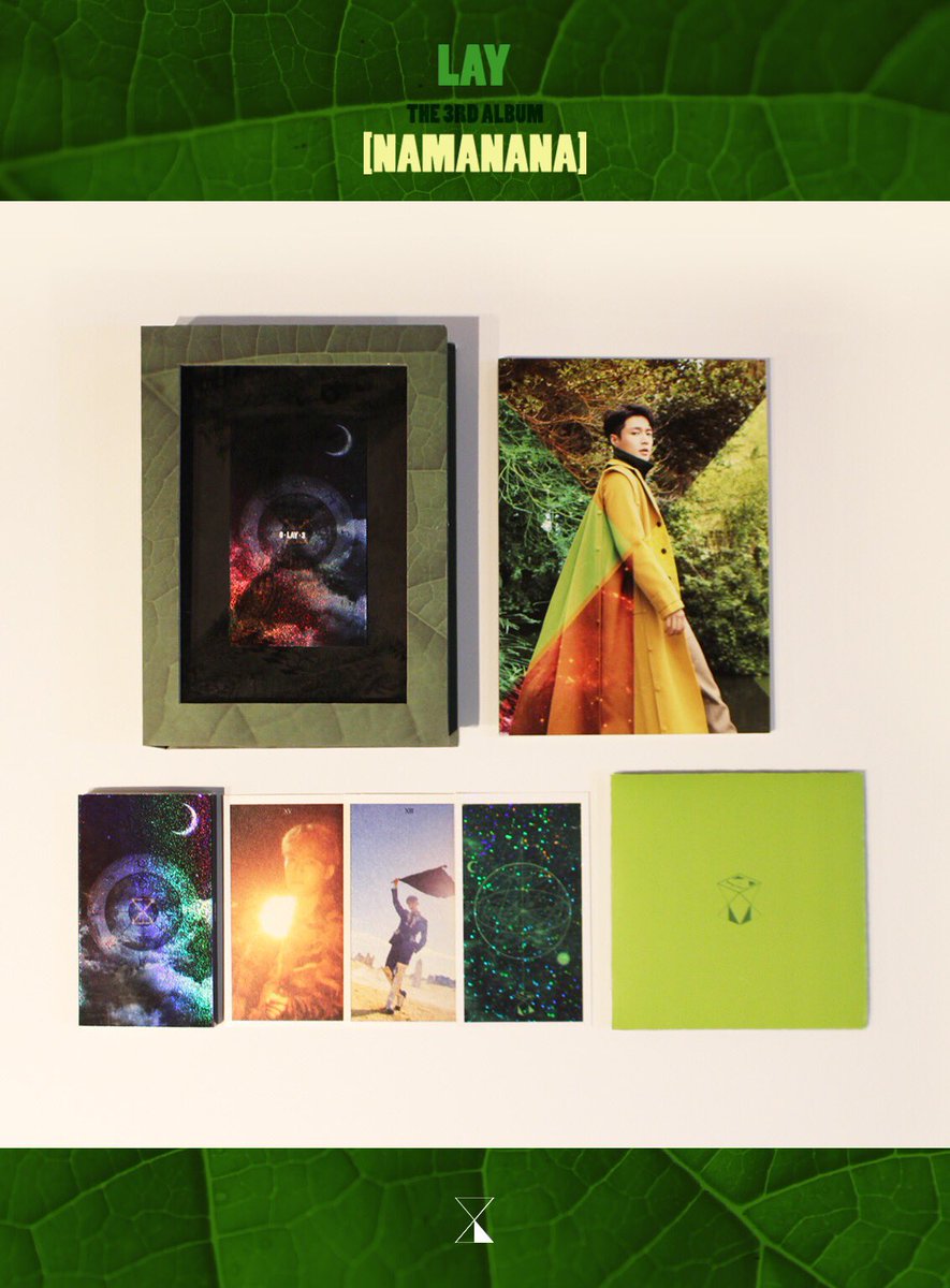 LAY_zhang_ 3rd album, NAMANANA, is now available for pre-order on