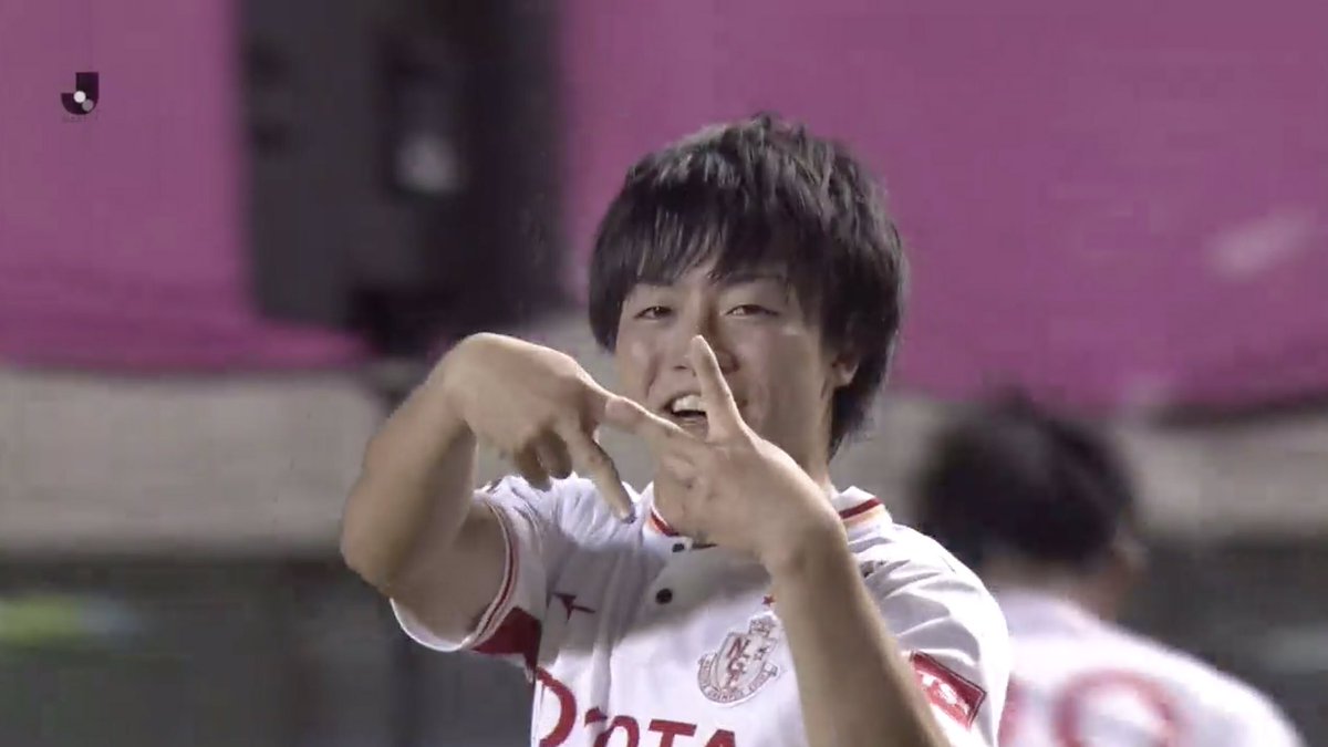 昨日の #セレッソ大阪 戦のゴール後に示したサインの意味を #相馬勇紀