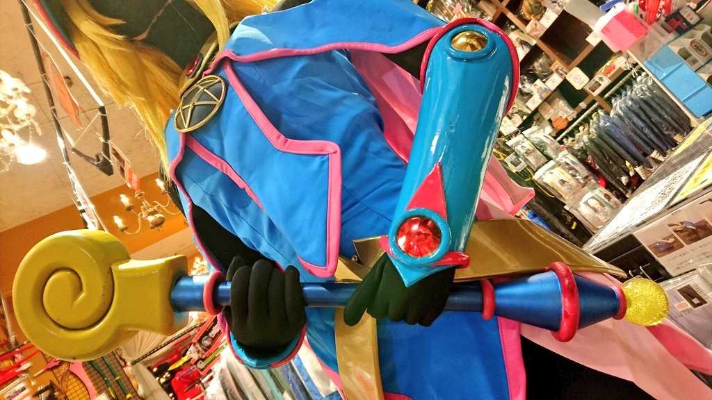 遊戯王 より、ブラックマジシャンガール の衣装が入荷致しました