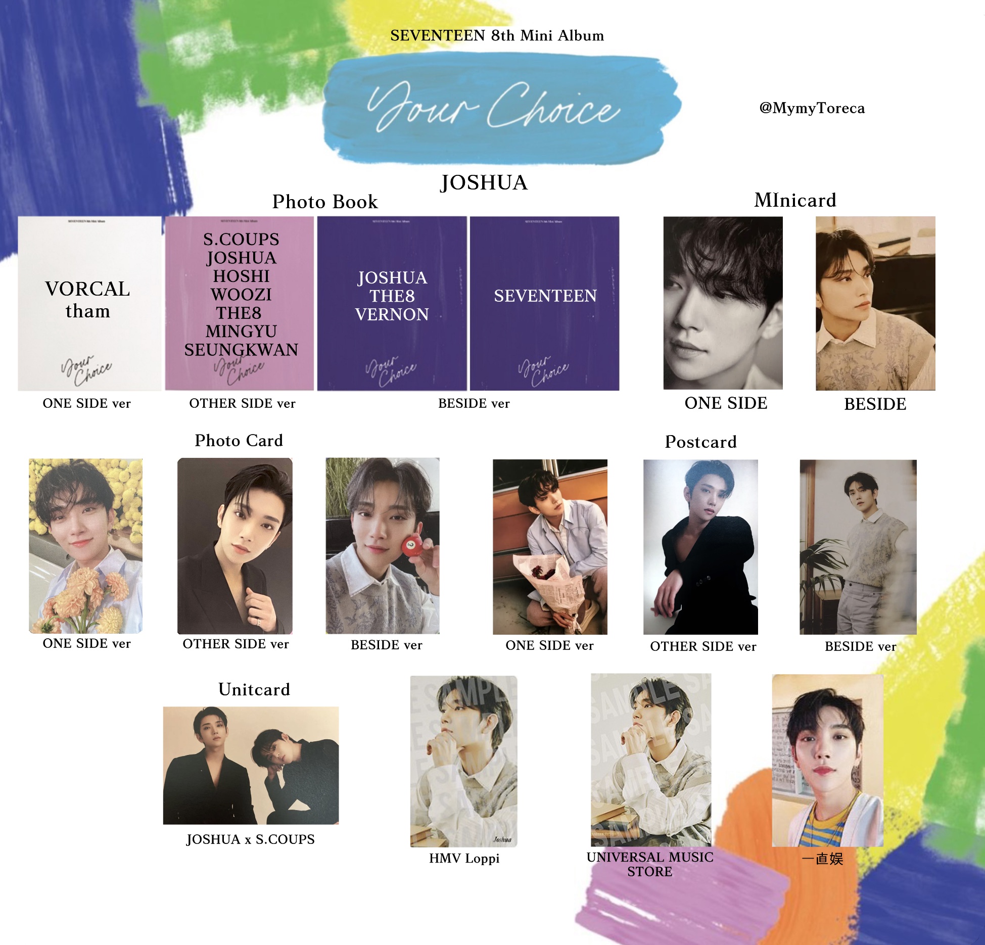 SEVENTEEN セブチ your choice 中国 トレカ ジョンハン B seventeen