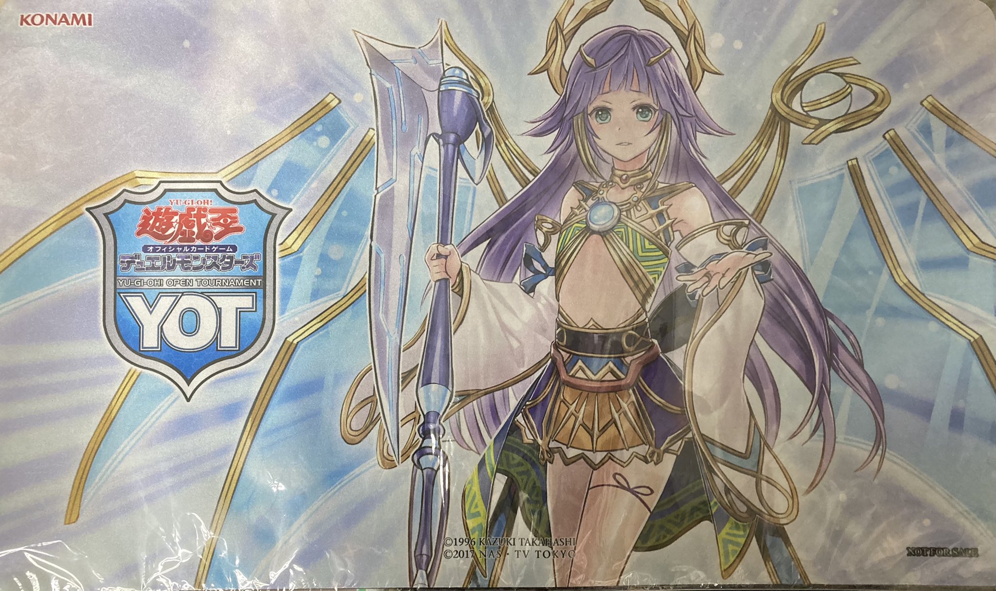 遊戯王JUDGEプレイマット 堕天使イシュタム 韓国 遊戯王 堕天使