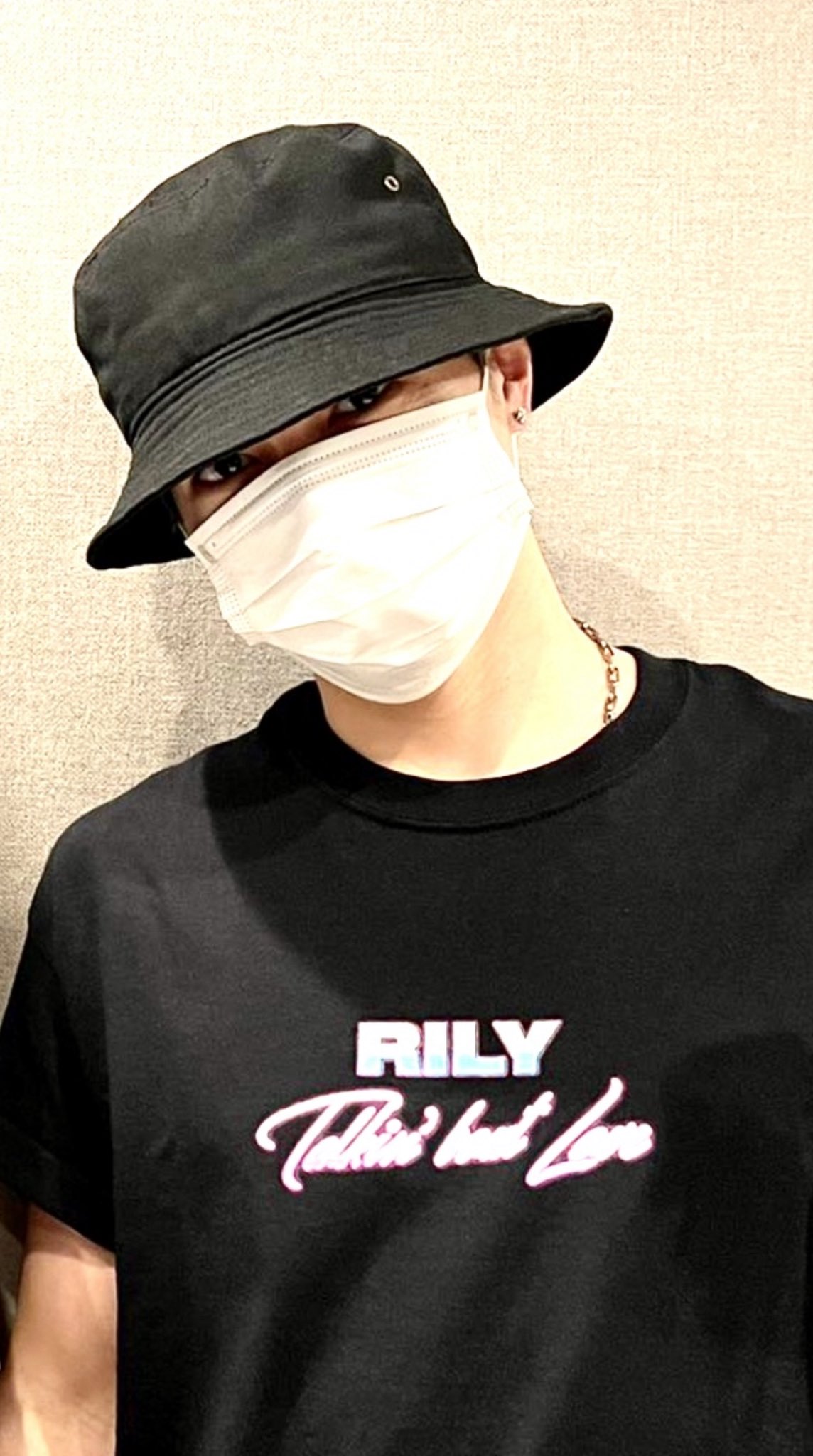 三代目JSB 今市隆二 白色バケットハット RILY