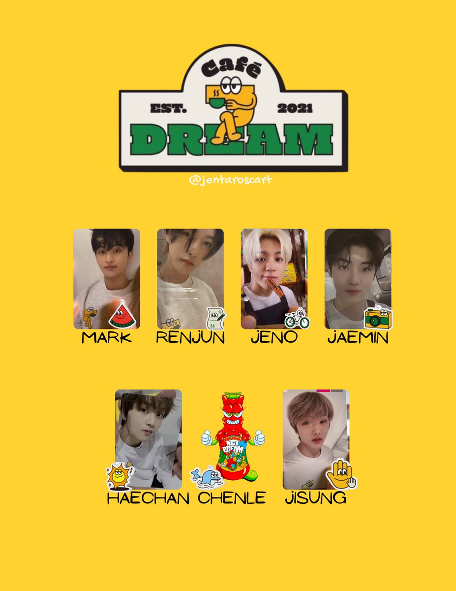 nct dream hot sauce album photocard template! UPDATE!! • haechan