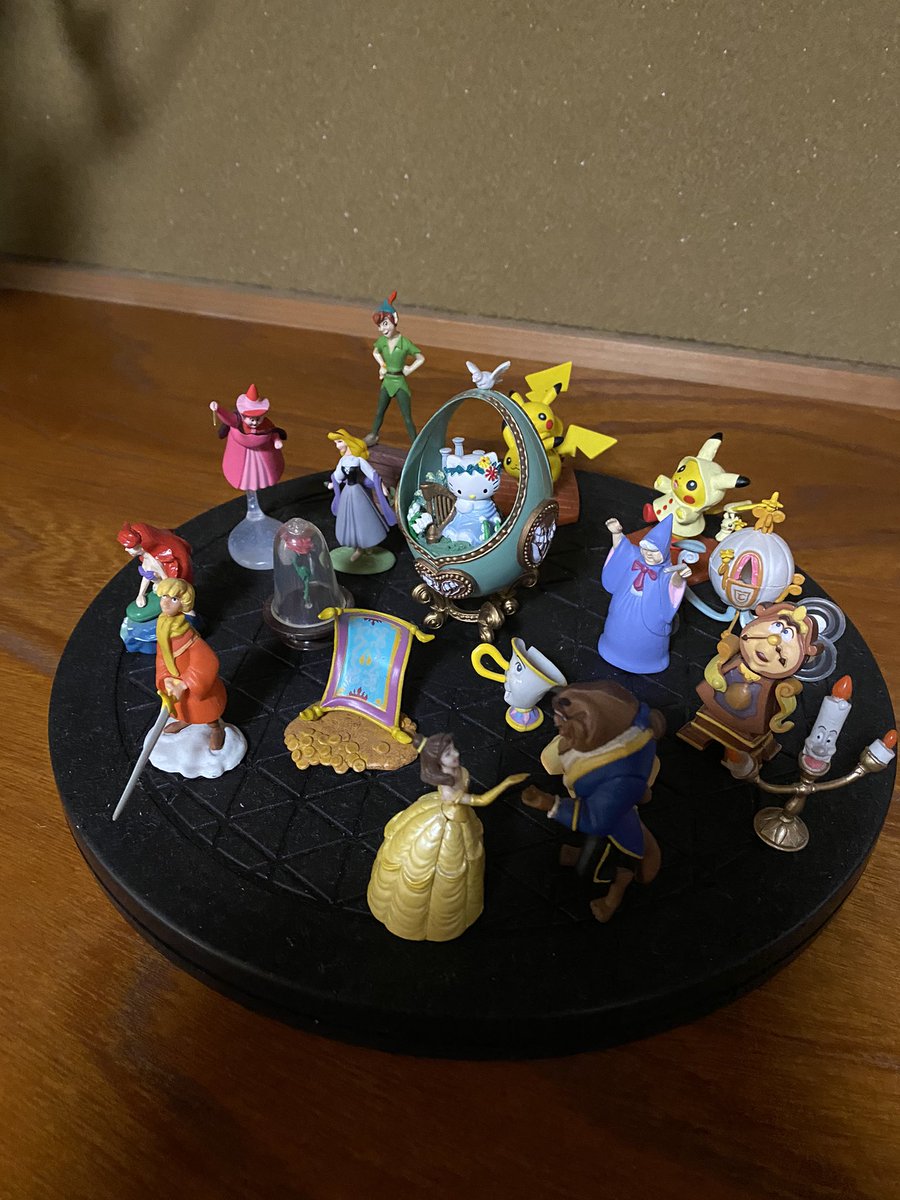 チョコエッグ #ディズニー 昔買ってたチョコエッグとか色々小さな