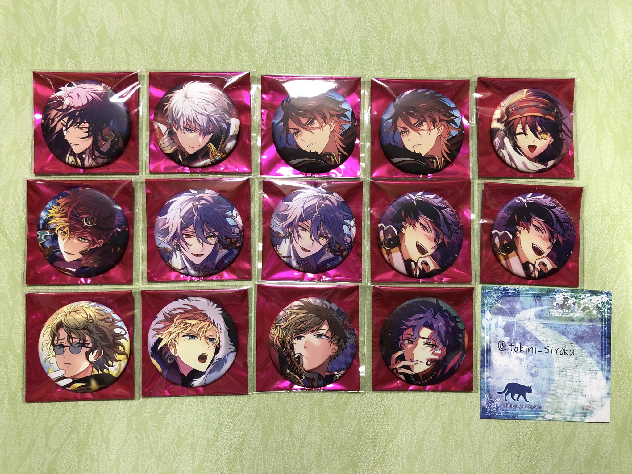 魔法使いの約束 まほやく エチュバラ 缶バッジ ミスラ ×12 魔法使いの