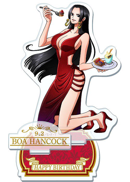 新商品】麦わらストア限定 バースデーアクリルスタンド ハンコック