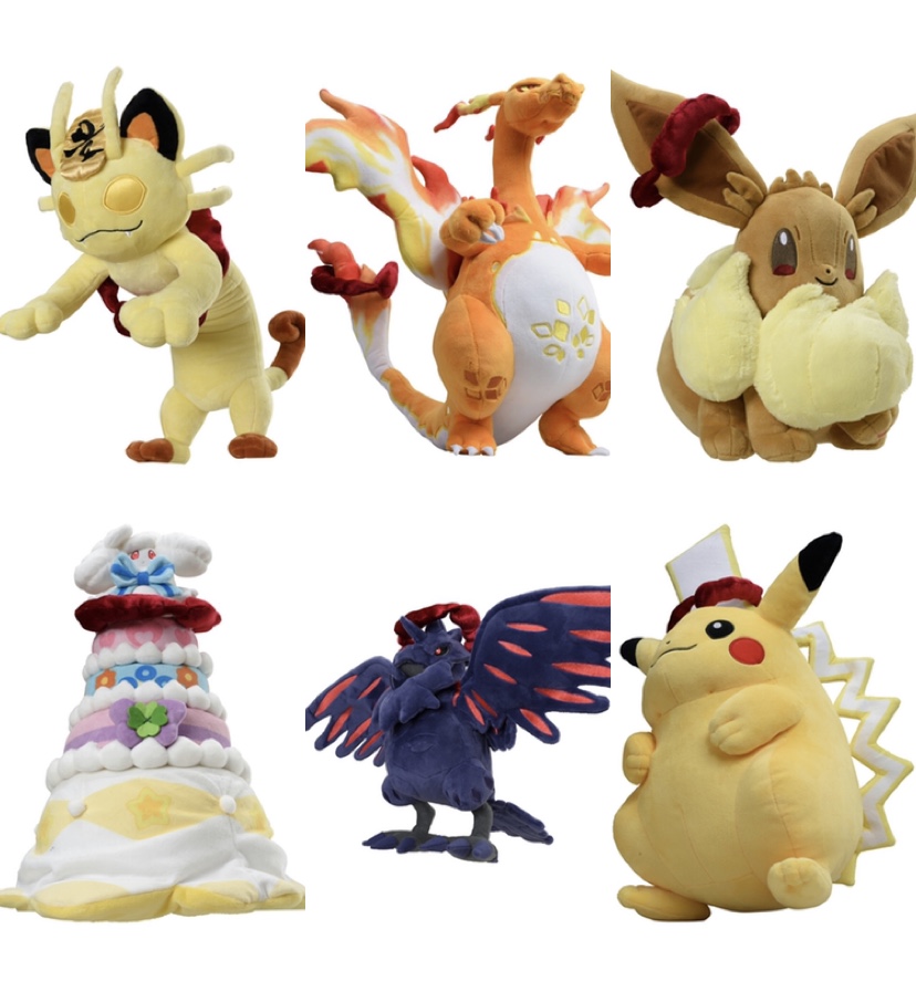 明日発売 キョダイマックスぬいぐるみ ニャース、高さ41cmです