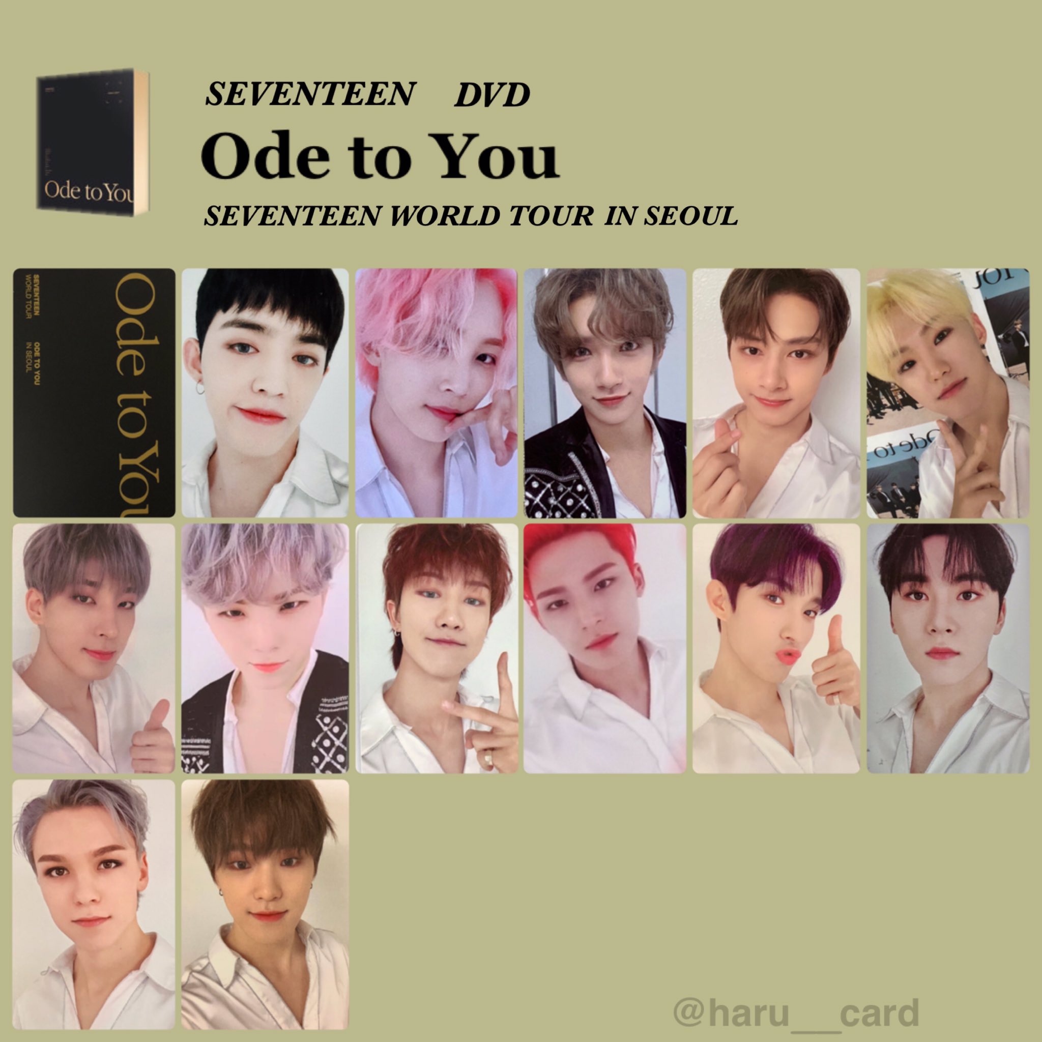 Ode to You／SEVENTEEN Blu-ray K-POP・アジア SEVENTEEN Ode to You
