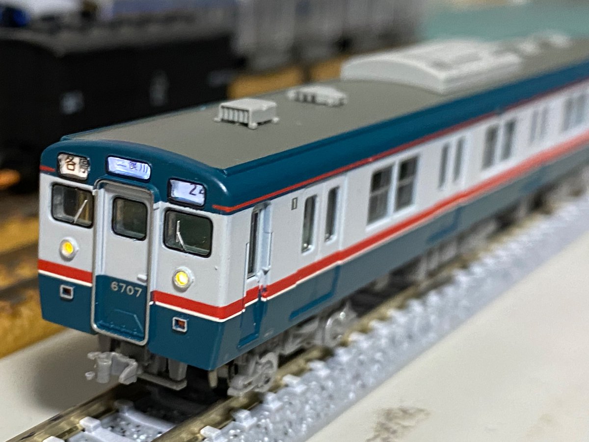 27.マイクロA-8604改 相鉄新6000系6707F・復活旧塗装 相模鉄道創立85