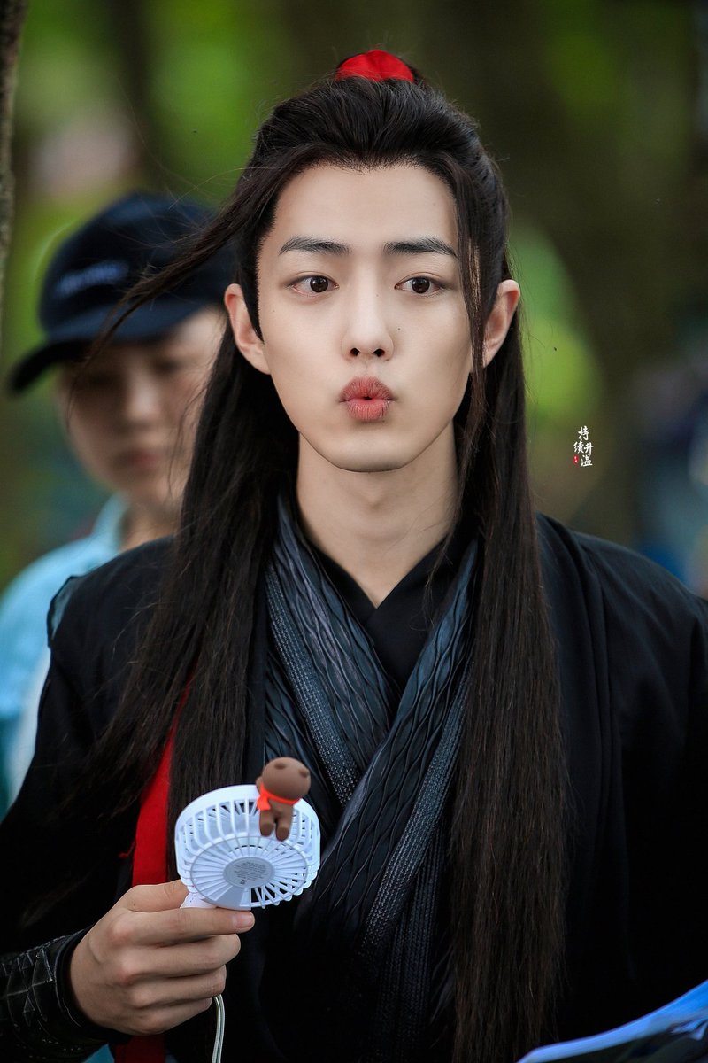 可愛い過ぎる、あああああああ😍😍😍😍 cr:持续升温 #XiaoZhan #肖战