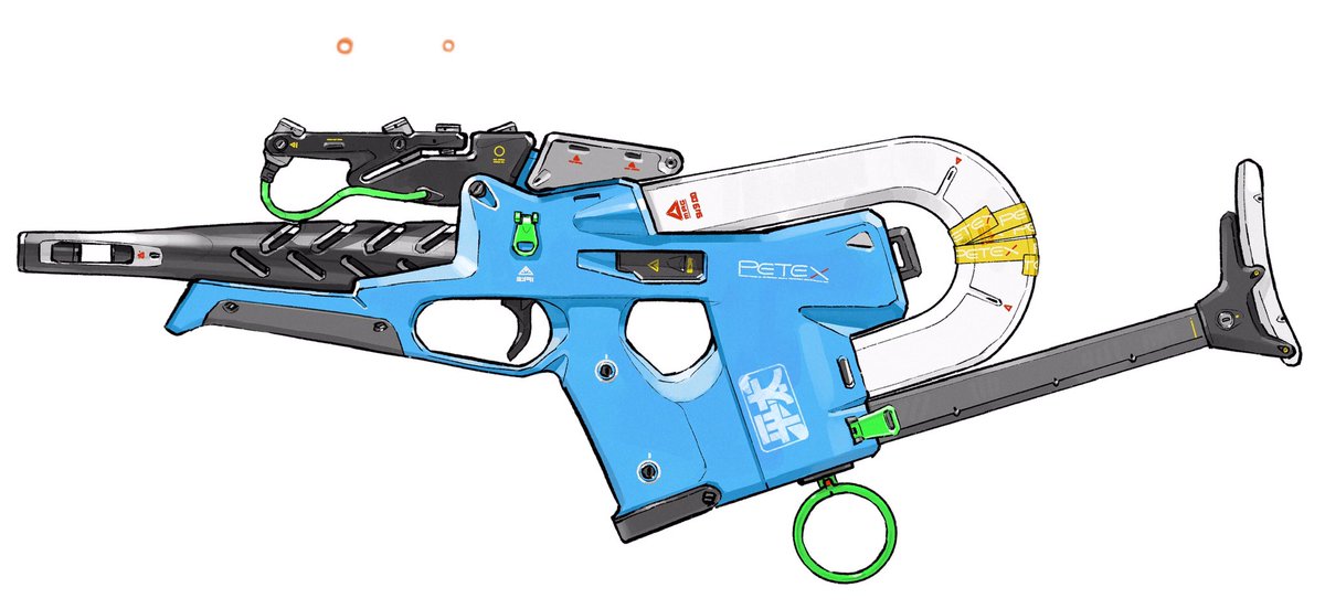 Post by 絵を描くPETER＠ガンダム画集通販開始！ on X: 銃の絵！