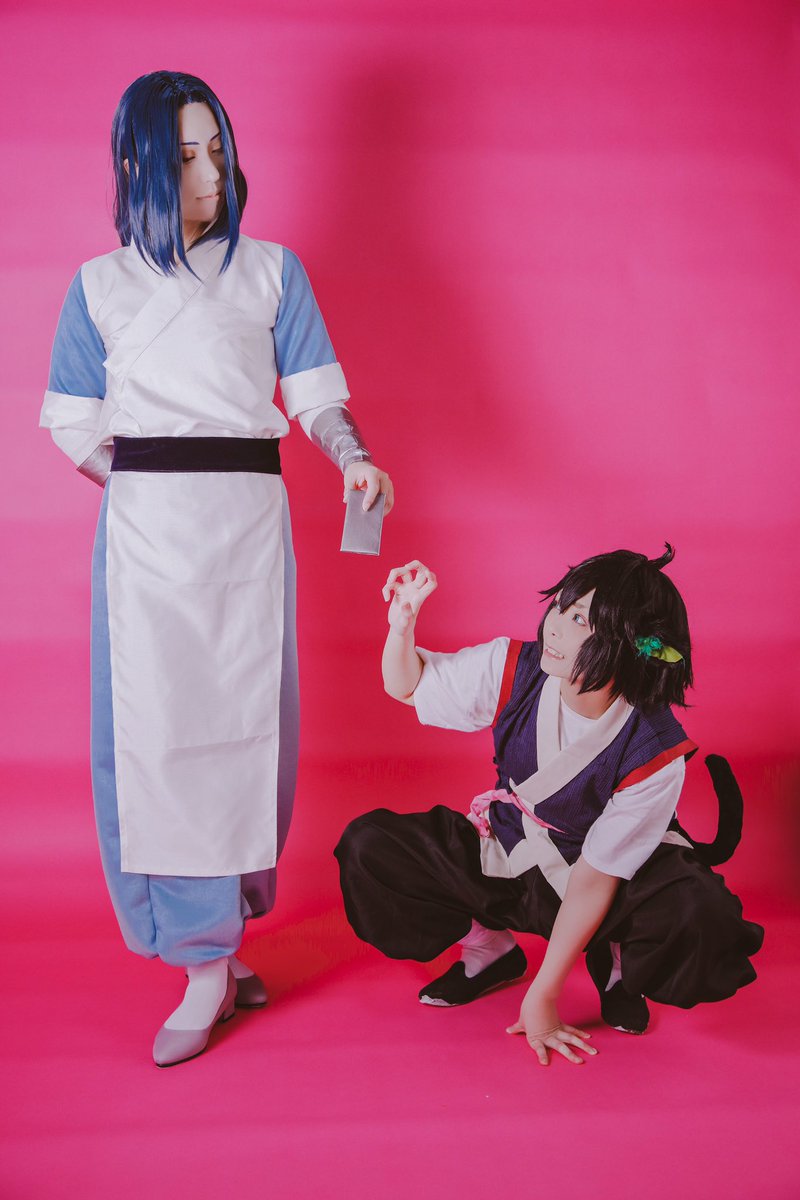 羅小黒戦記コスプレ】 小黒：とら 无限：禅 photo：こっこ。