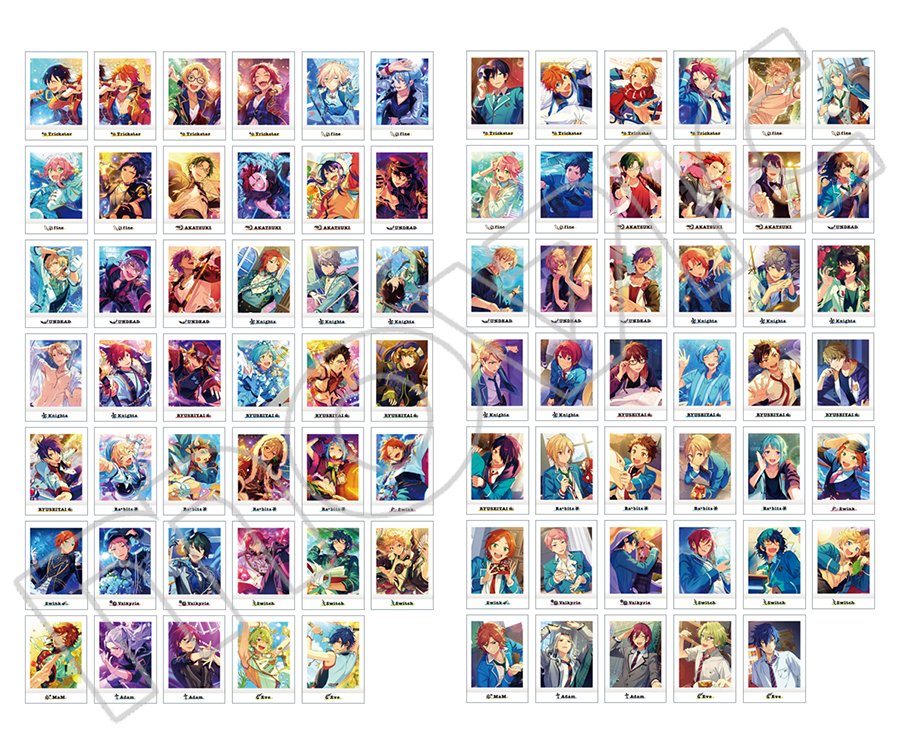 あんさんぶるスターズ！』の「ぱしゃこれ IDOL SHOT Ver.4／OFF SHOT