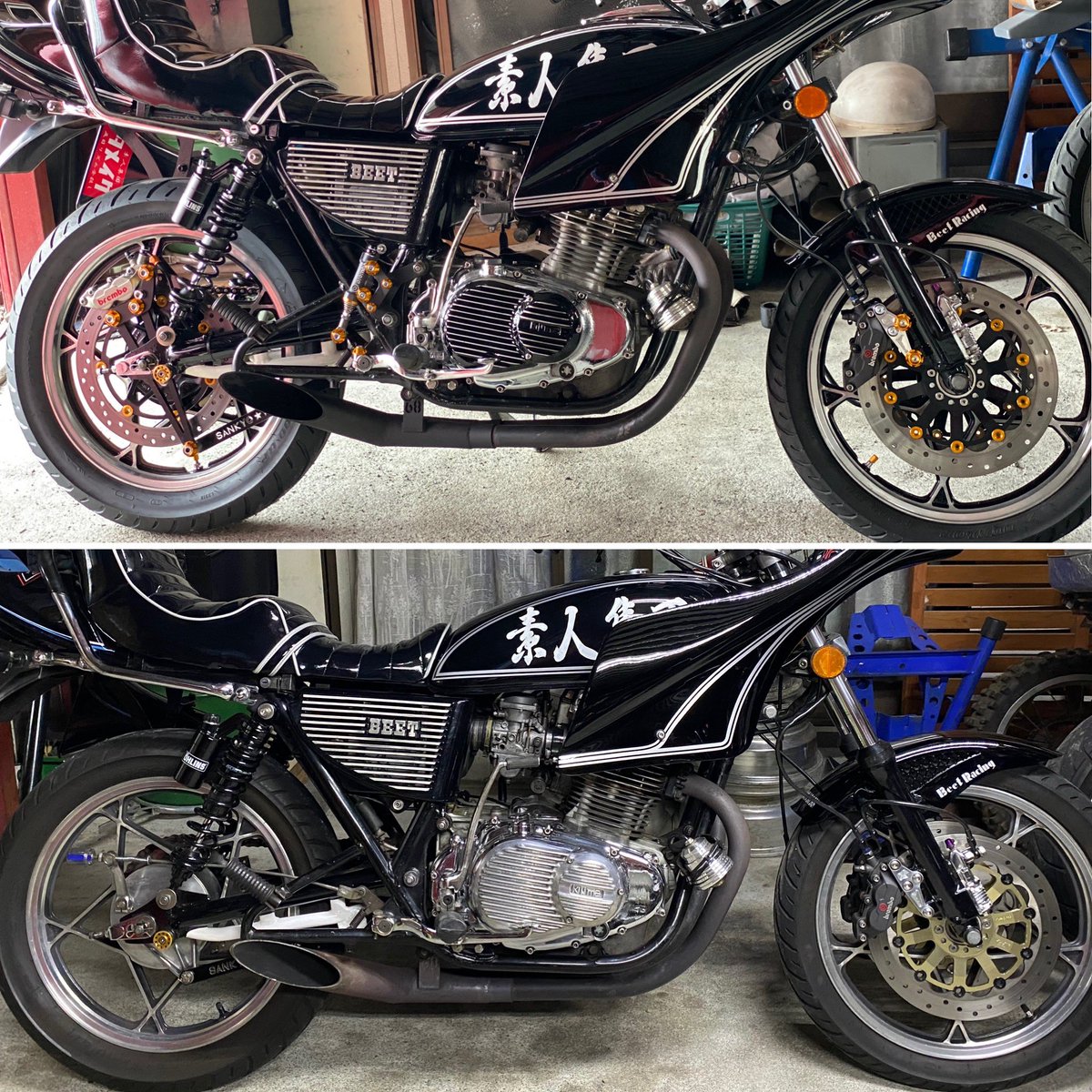 三協オート社長、徹君、 ひでお君ありがとうございました‼︎ #gs400