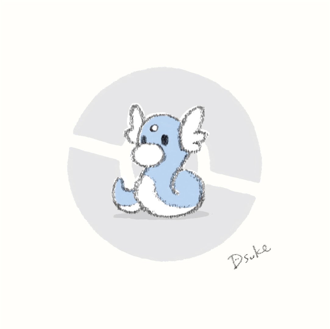 No.147 ミニリュウ No.148 ハクリュー No.149 カイリュー #dsuke #ゆる