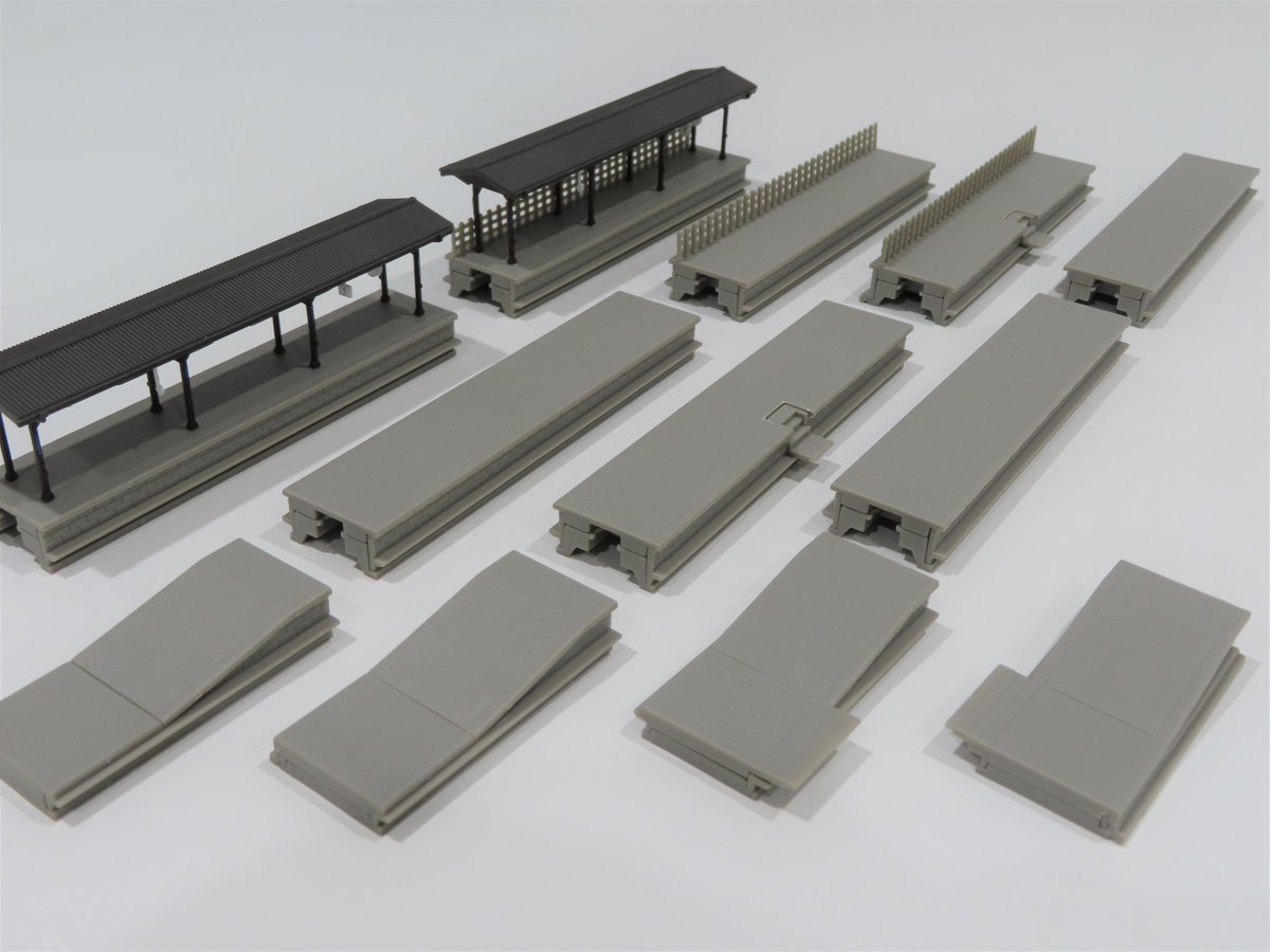 懐かしの駅】 「ローカルホームセット」及び関連製品が久々の再販