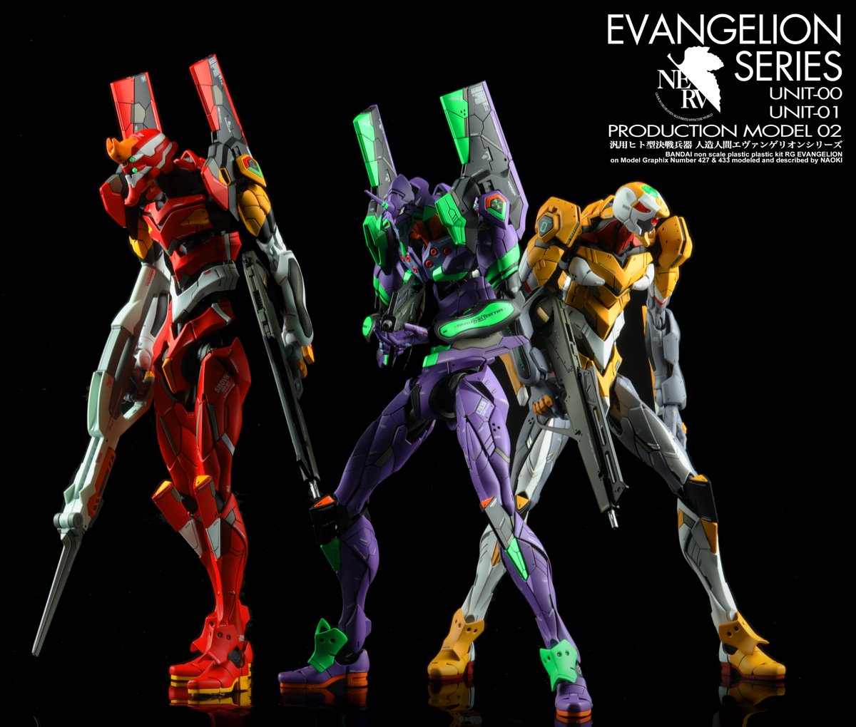 おしらせ】本日発売のモデルグラフィックス12月号にてRGエヴァ初号機に