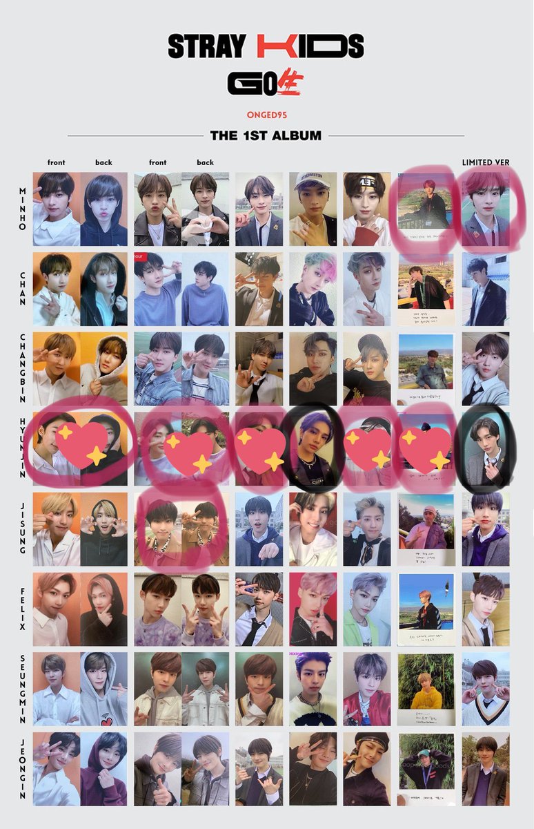 StrayKids GO生 subk 特典GOLIVE チャンビンスキズ トレカ