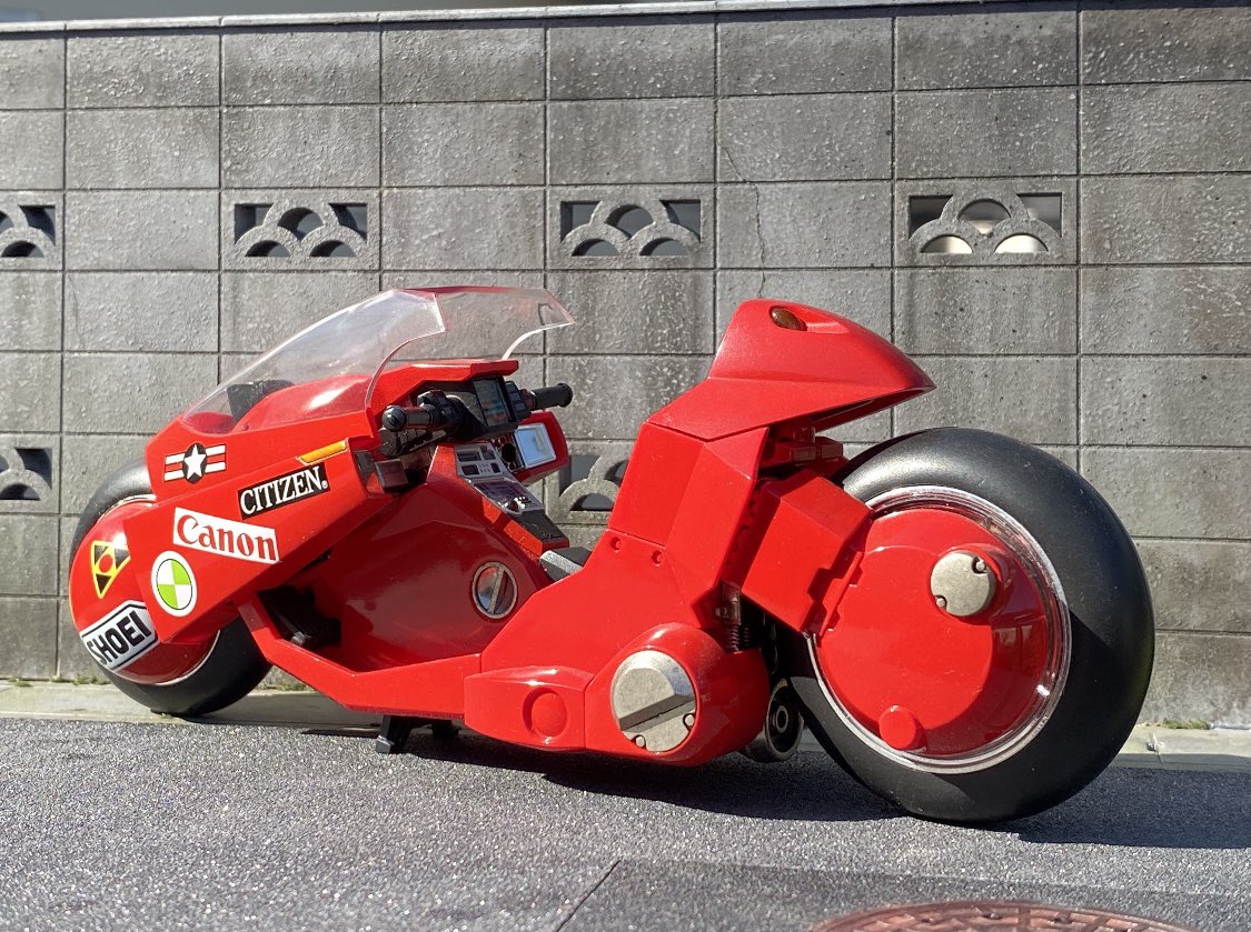 I love AKIRA】 1/6scale 金田バイクが再販企画ニュース! 完璧な