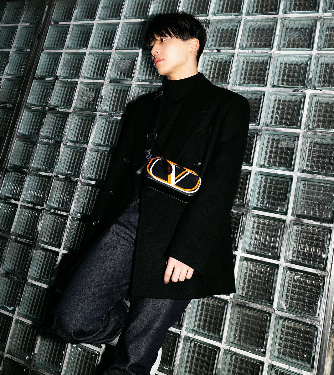 VALENTINOのアイテムを中心にコーディネートしたDa-iCEの工藤大輝