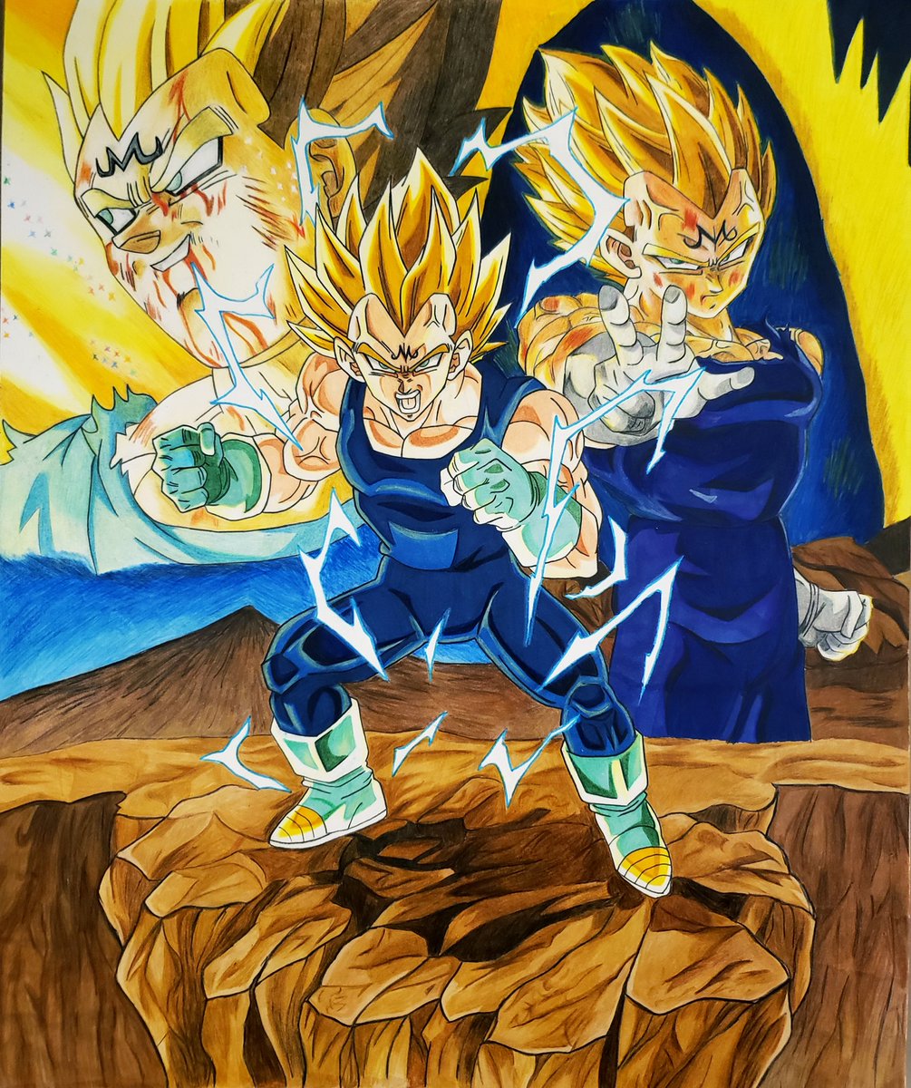 ようやく完成しました！ 魔人ベジータまたの名を破壊王子ベジータ 最後