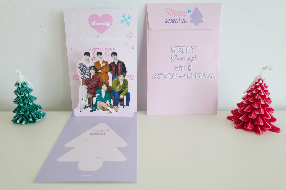 ASTRO_POPUP グッズ紹介📸] ❄️ポップアップカード / POP UP CARD