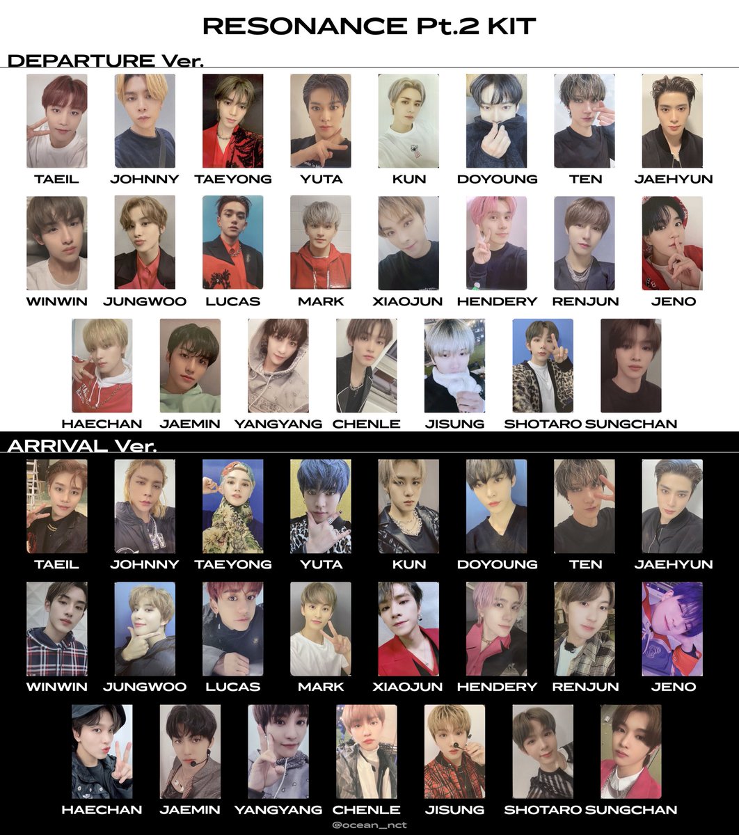 NCT ヘチャン トレカ 2020 pt.2