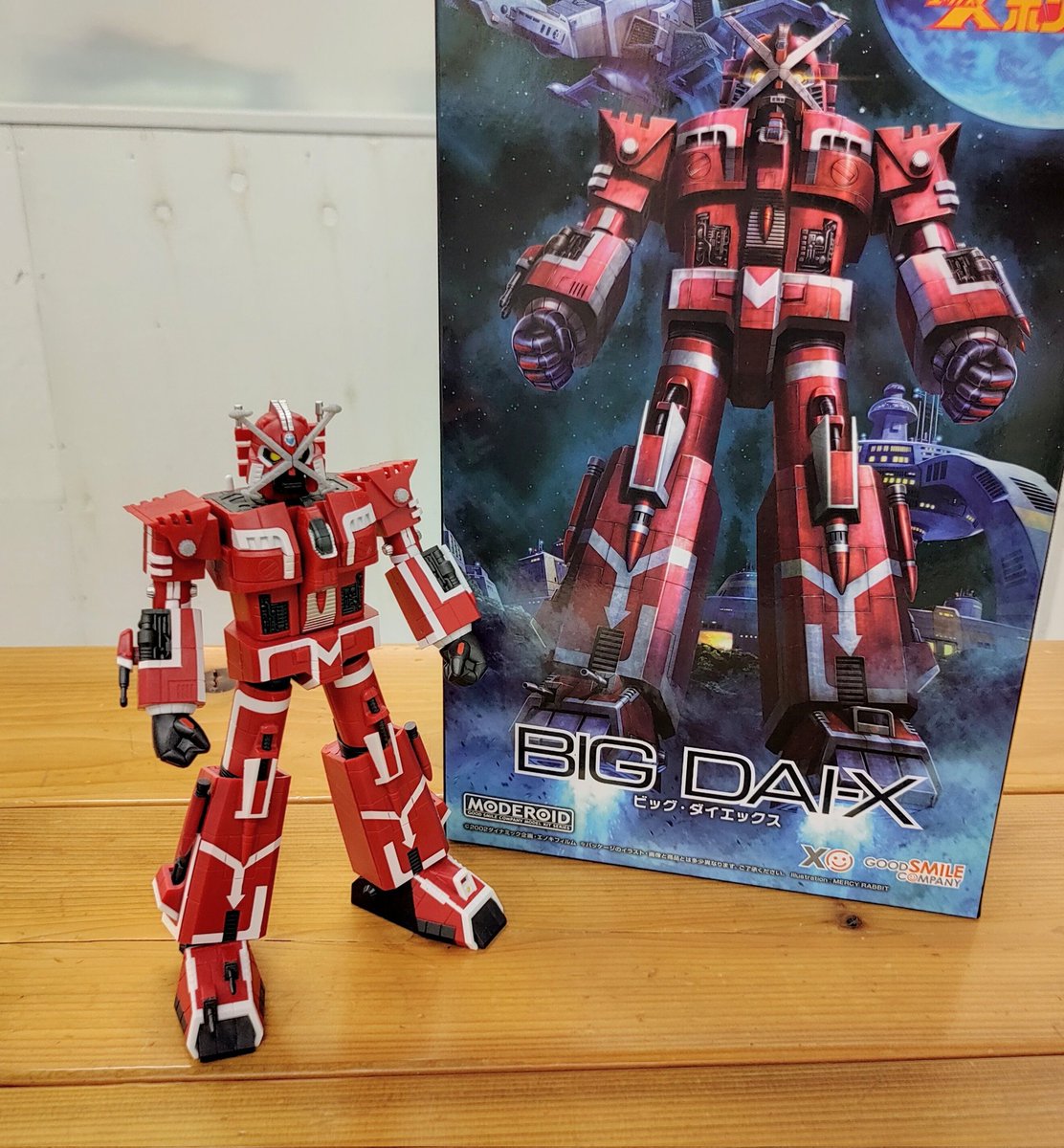 MODEROID ビッグダイエックス いよいよ発売です！ ※写真は素組み状態です。