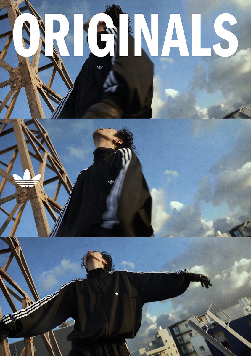 ADIDAS NEW GLOBAL CAMPAIGN ㅤ アディ鼻ピ常田が街に大量出現します