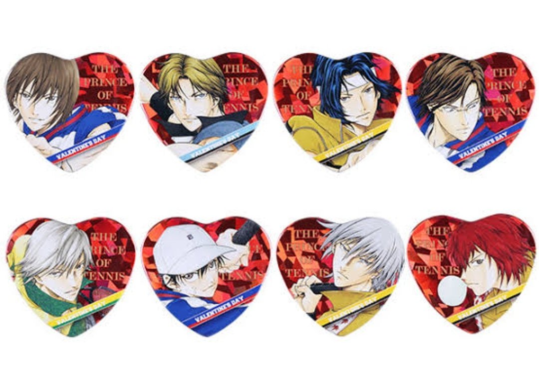 新テニスの王子様 不二周助 ジャンプショップ限定 ハート缶バッジ