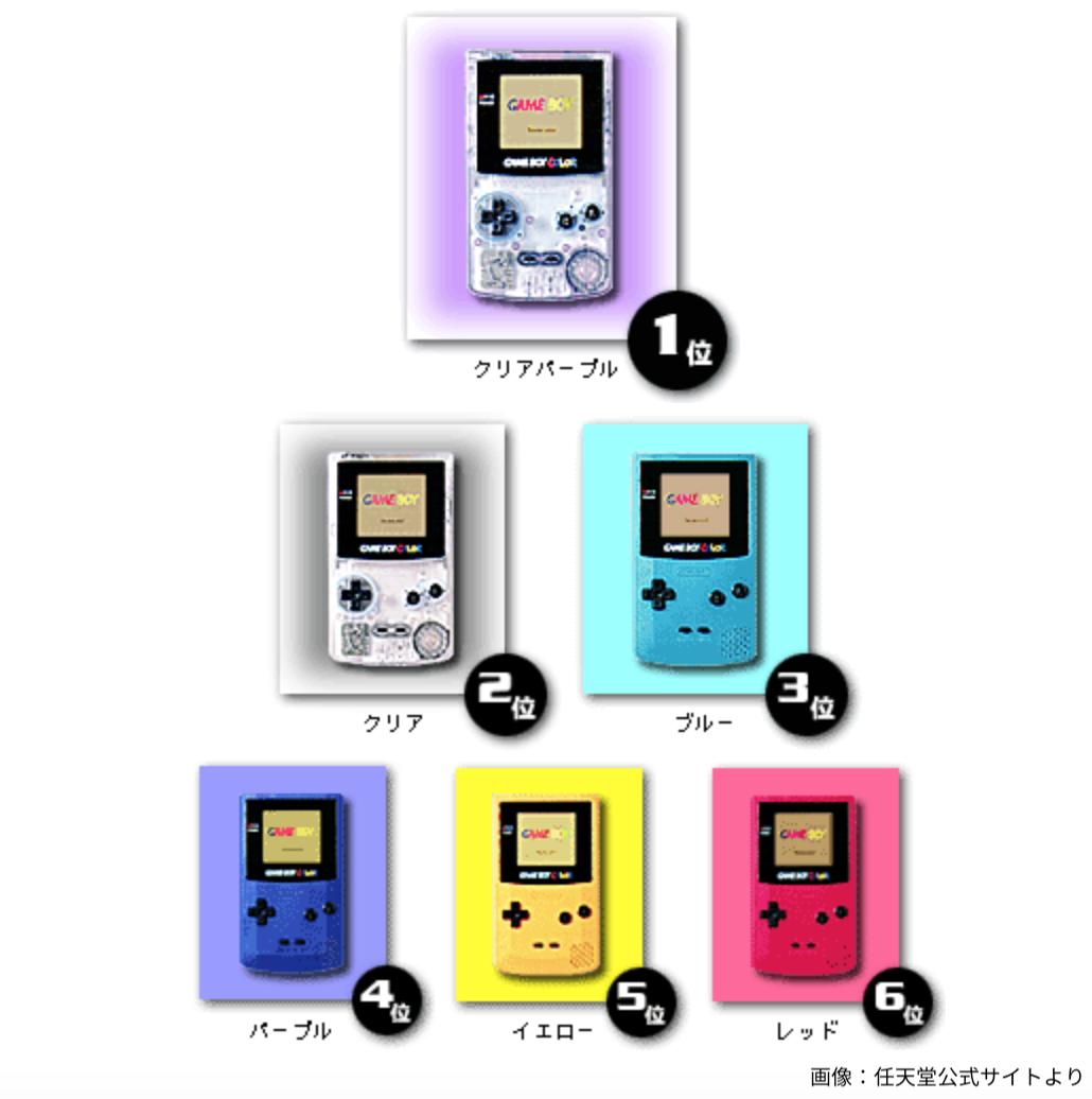 名機】本日10月21日で「ゲームボーイカラー」発売25周年 1998年に