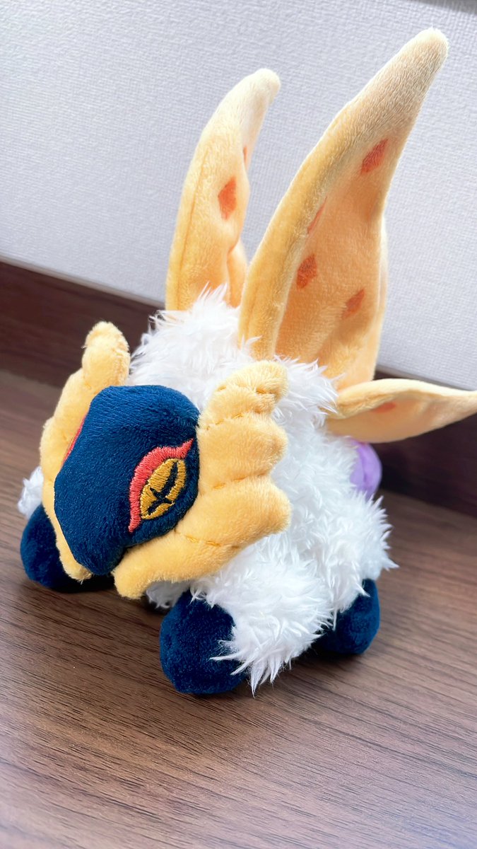 ついに完成…！ チヲハウハネのぬいぐるみを作りました✨️ 骨を入れた