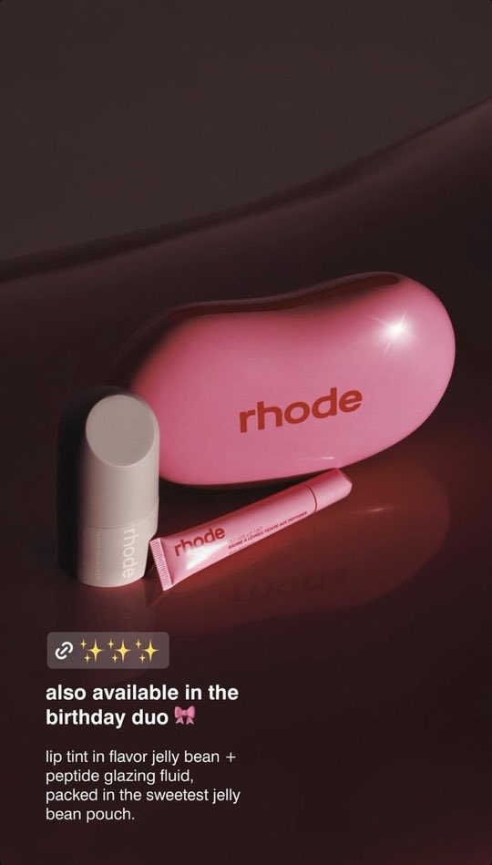 A birthday duo will also be available, jelly bean lip tint +the