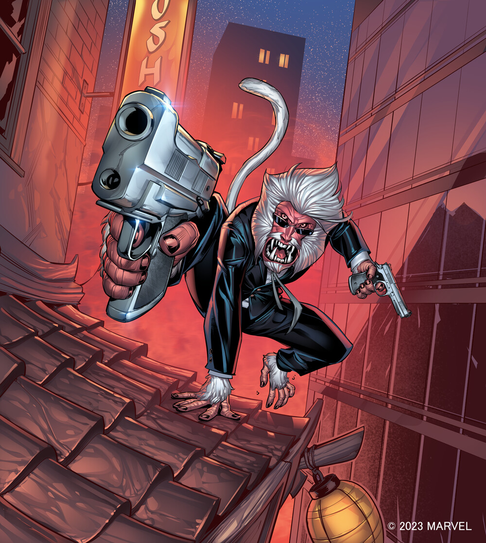 キャラクター紹介】 #ヒットモンキー は、もともと日本の山奥で暮らし