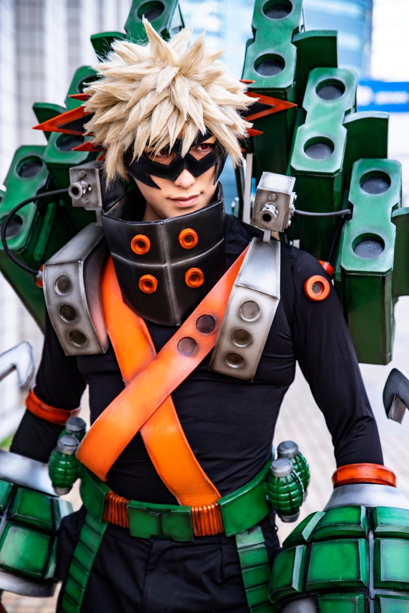 ヒロアカ/コスプレ】 爆豪勝己 面制圧重装機動ストレイフパンツァー