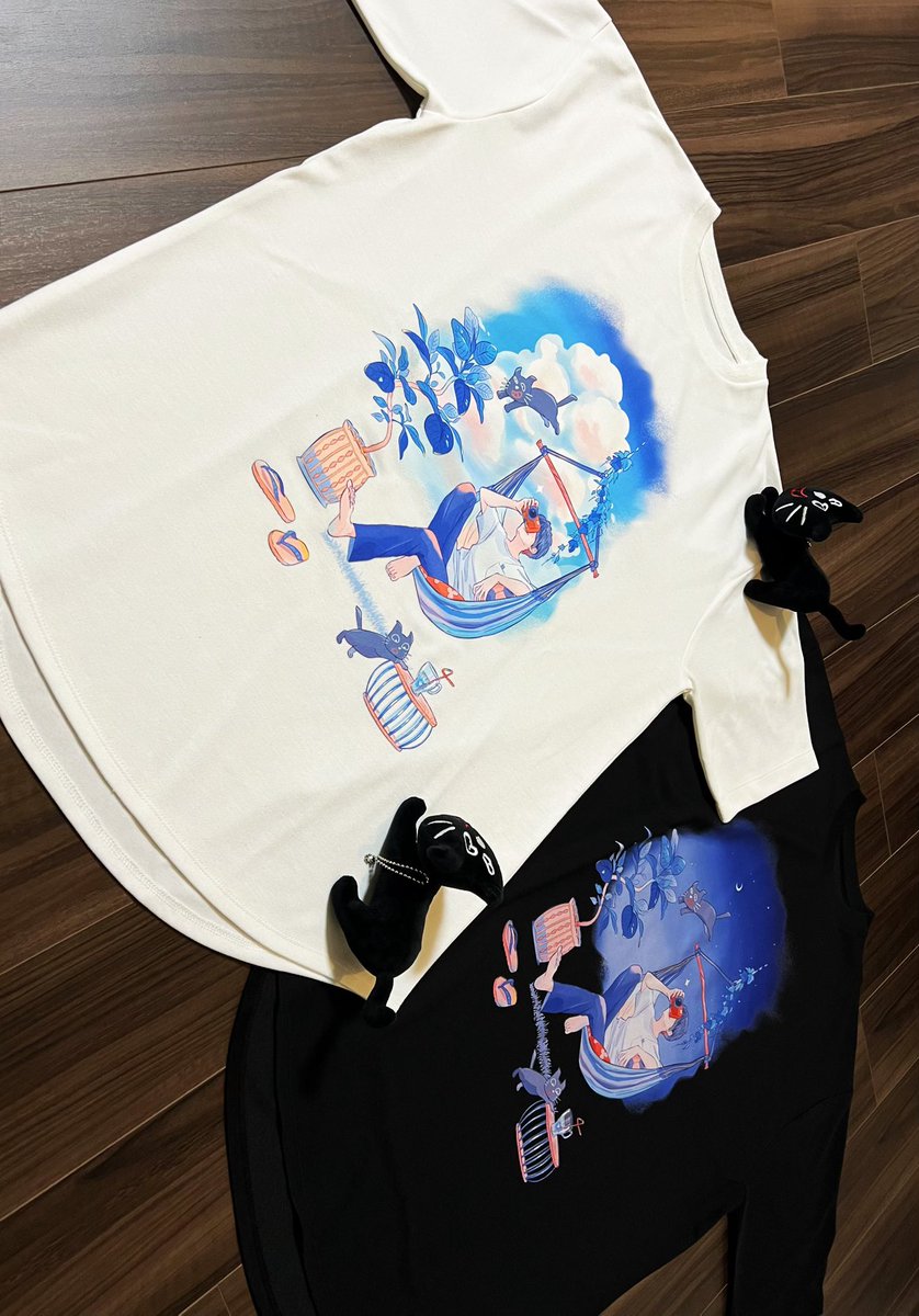 キヨ新グッズ】 キヨ猫スウェット＆キヨ猫Tシャツを出すぞおおおお