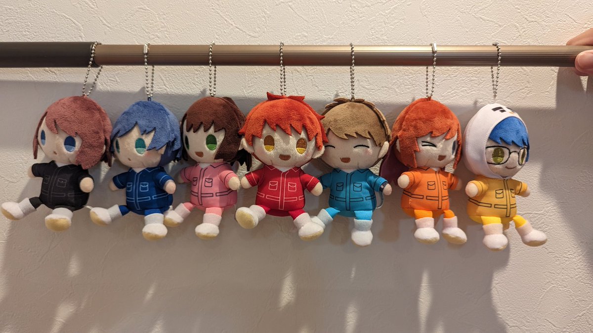 あかがみん東武公 ぬいぐるみ 届いたので色々大きさわかるように撮った