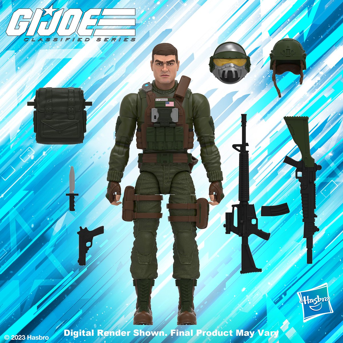 Introducing our first #YoJoeJune G.I. Joe Classified Series render