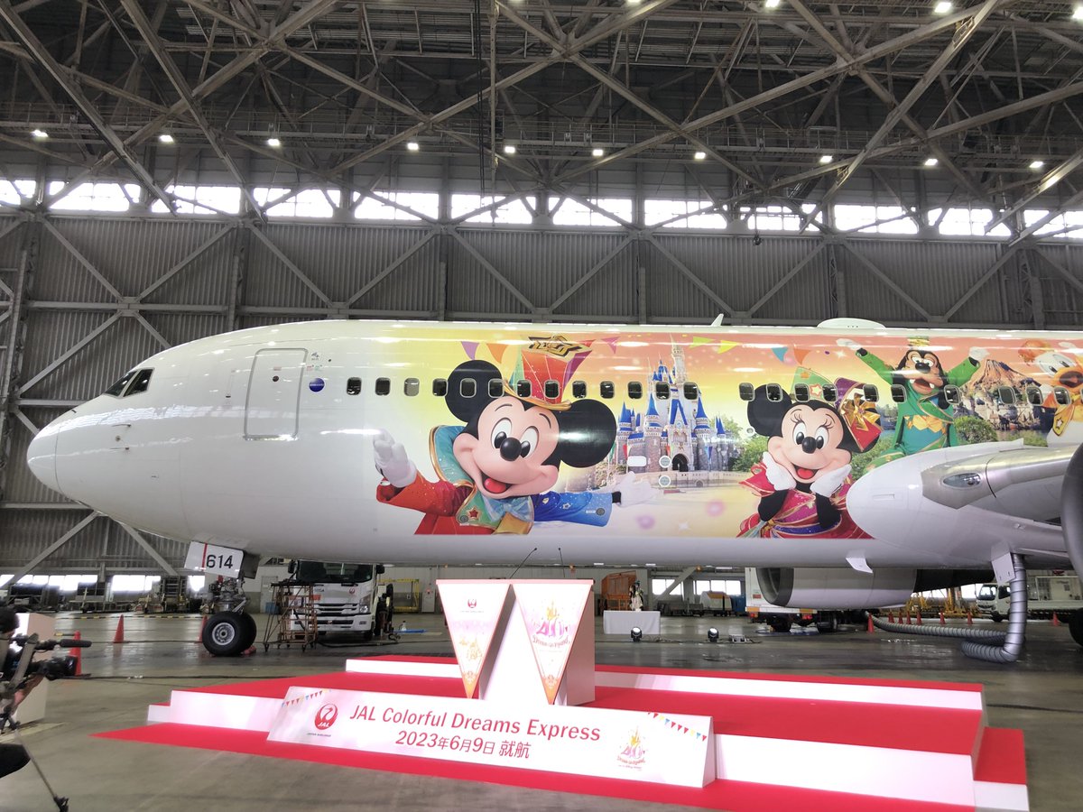 ✨JAL Colorful Dreams Express✨ #東京ディズニーリゾート40周年 を