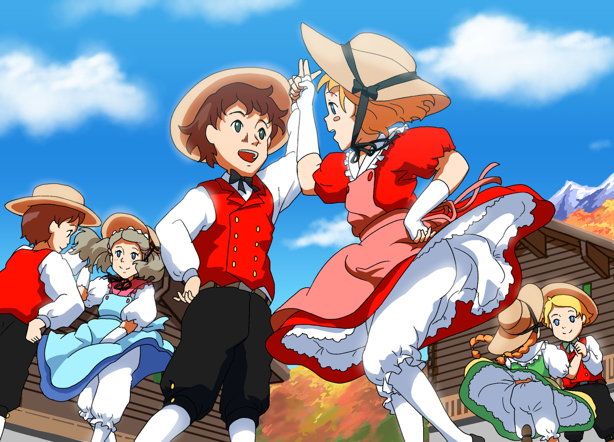 幸せな秋祭り～アルプス物語 わたしのアンネット～ #世界名作劇場