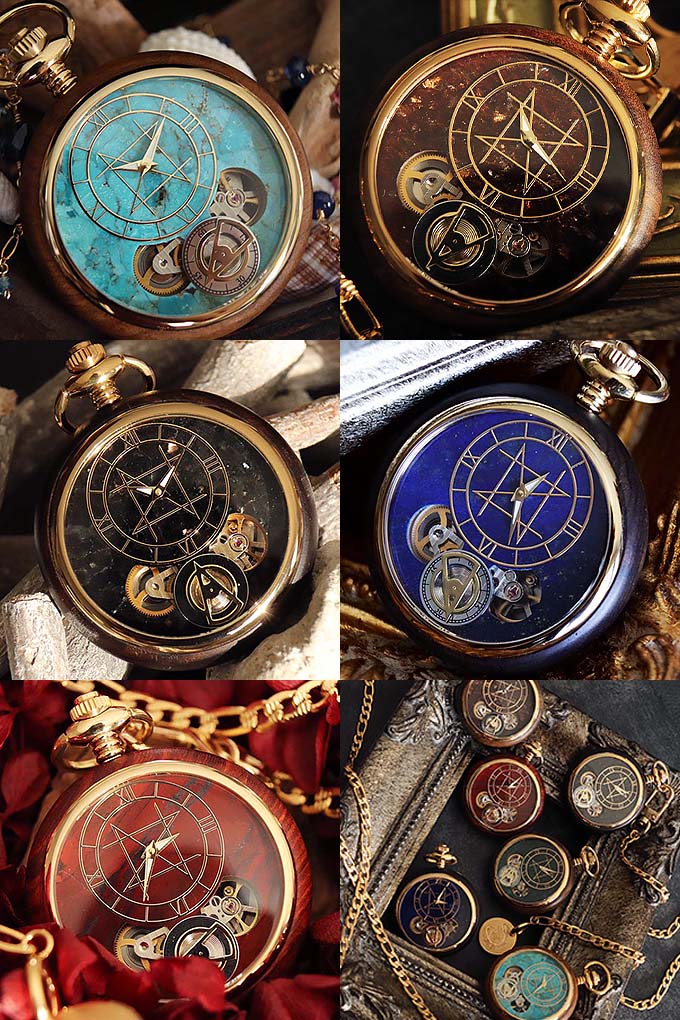 新作懐中時計】秋の新作①懐中時計シリーズの詳細を更新しました✨宝