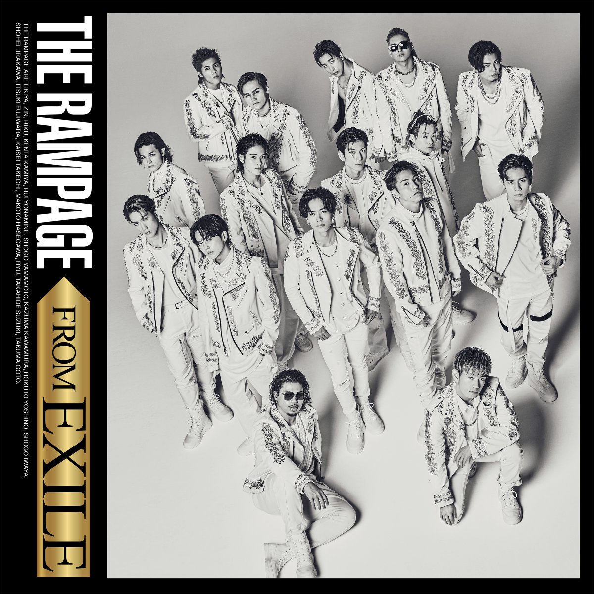 THE RAMPAGE FROM EXILE」最新ビジュアル解禁🔥 CD+DVDのジャケ写は