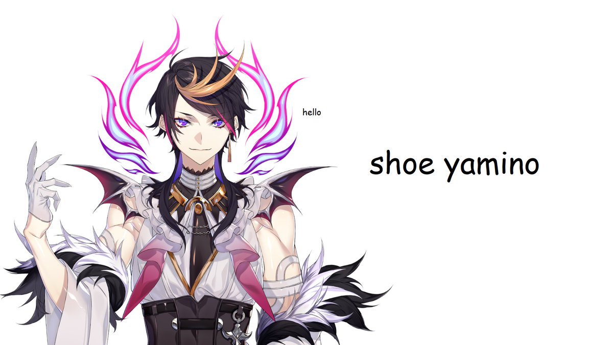 Post by Shu Yamino 👟☯️ NIJISANJI EN on X: hello 👟
