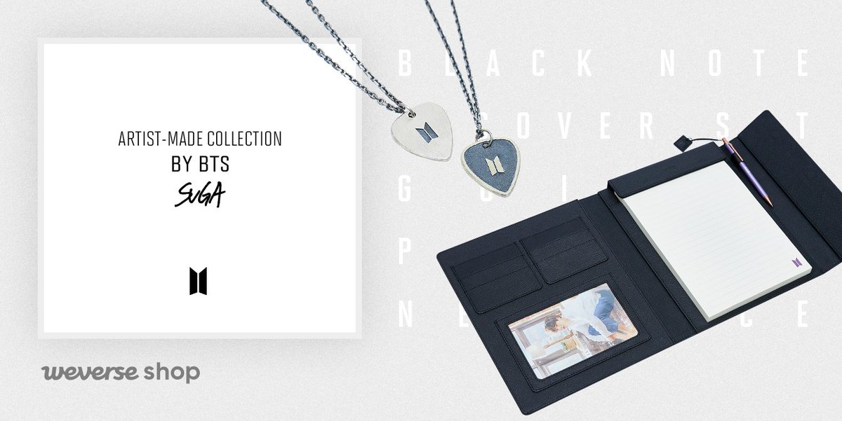 ARTIST-MADE COLLECTION BY #BTS: #SUGA merch has all the analog