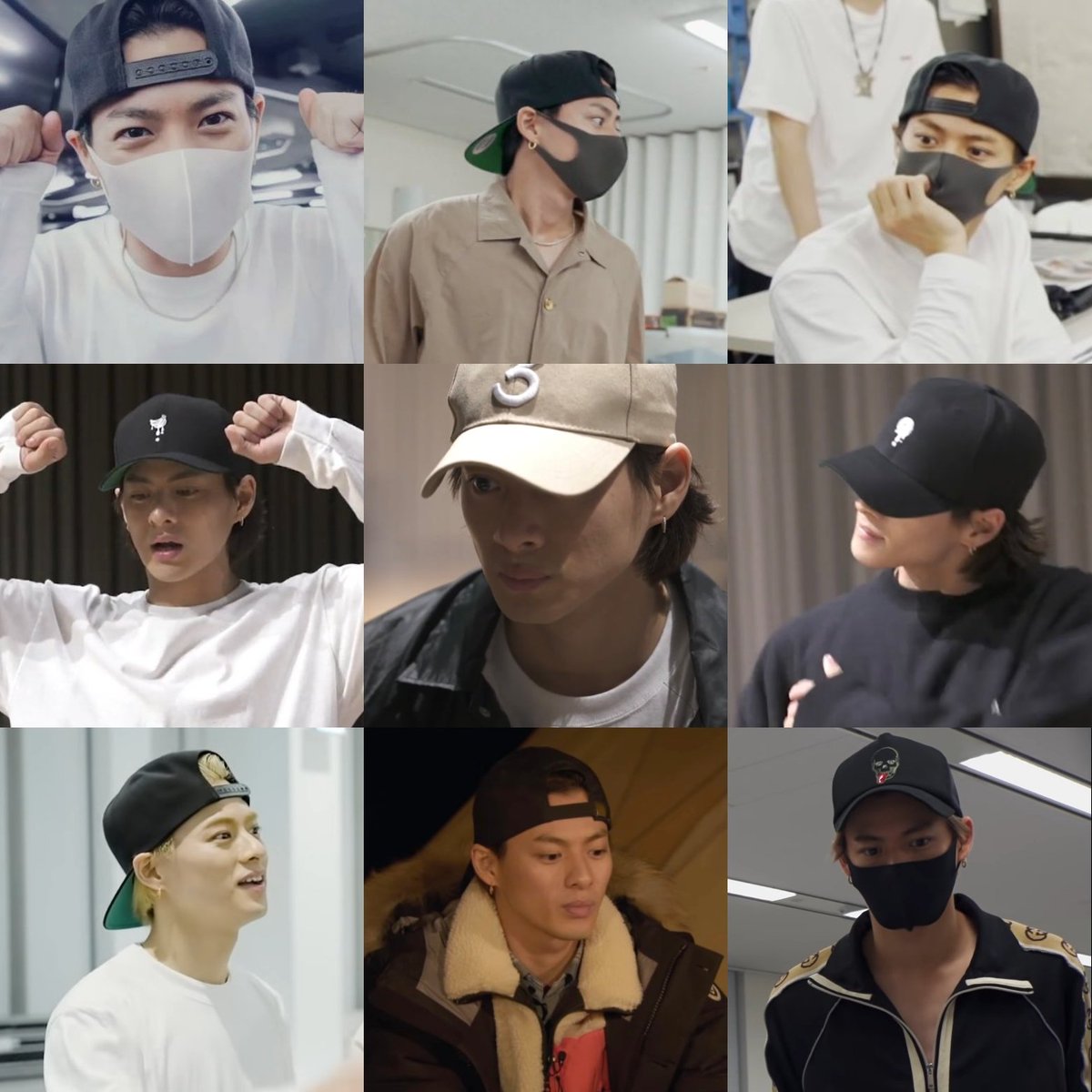 キャップかぶってる紫耀くんカッコいい❤