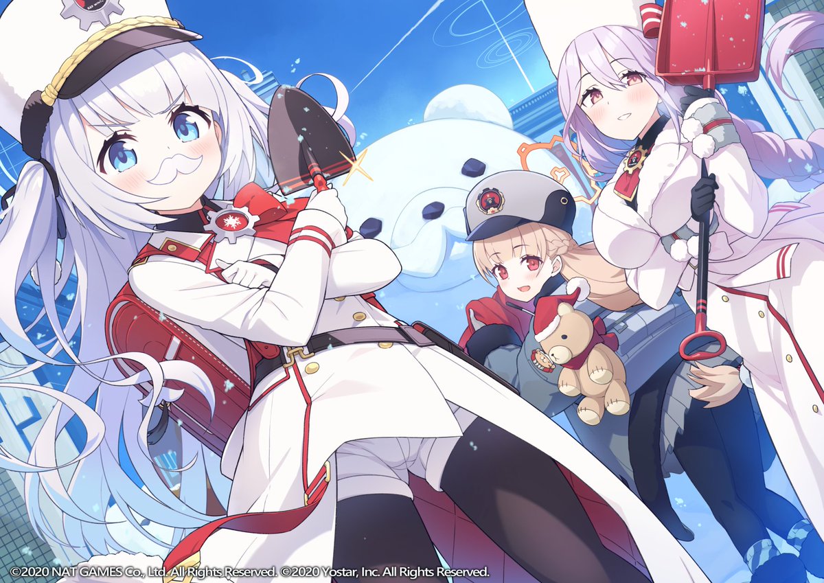 Blue Archive 1st Anniversary Tribute Fan Book」に今回描かせて