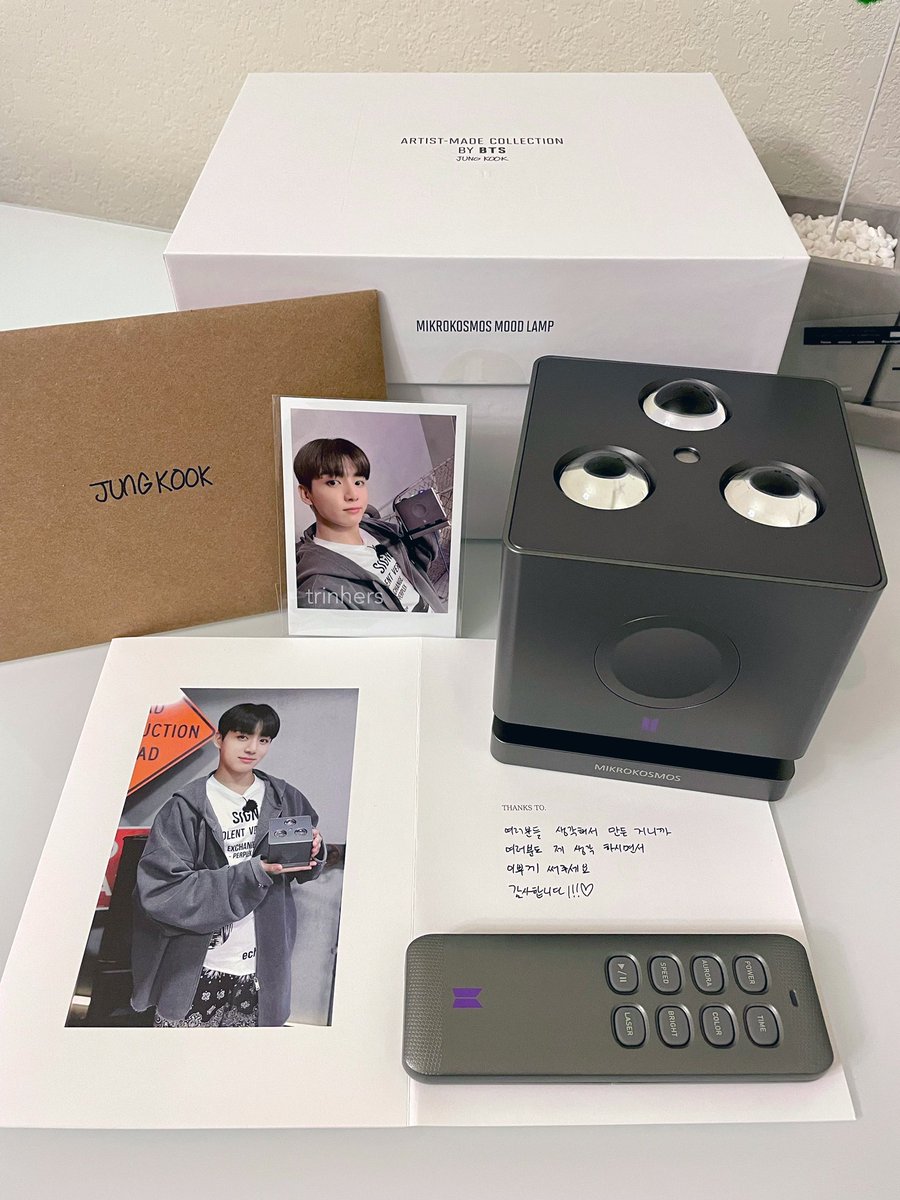 JUNG KOOK] MIKROKOSMOS MOOD LAMP BTS JUNGKOOK Mikrokosmos Mood