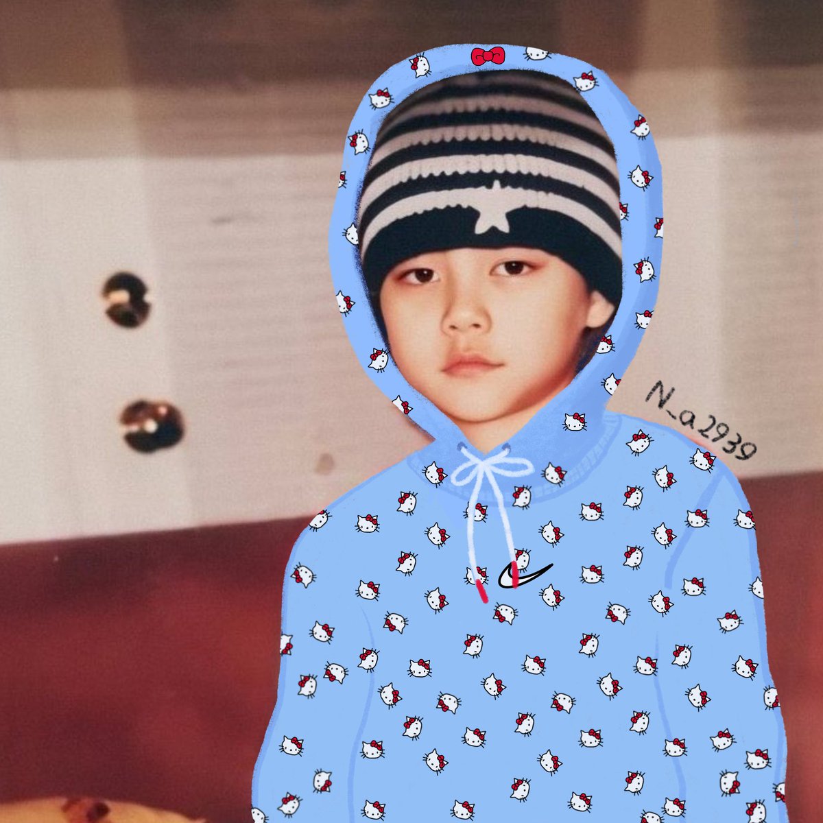 Hello Baby Kitty😻🎀 #쟈니 #JOHNNY #ジャニー