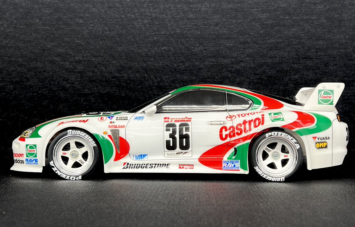 58170】カストロール・トヨタ・トムス スープラGT